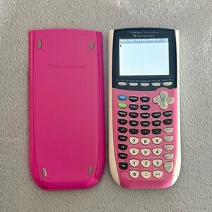 EUC Texas Instruments Ti-84 Plus C Silver Edition Graphing Calculator - Pink